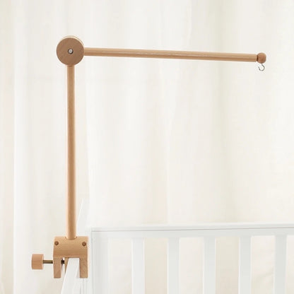 Crib mobile holder