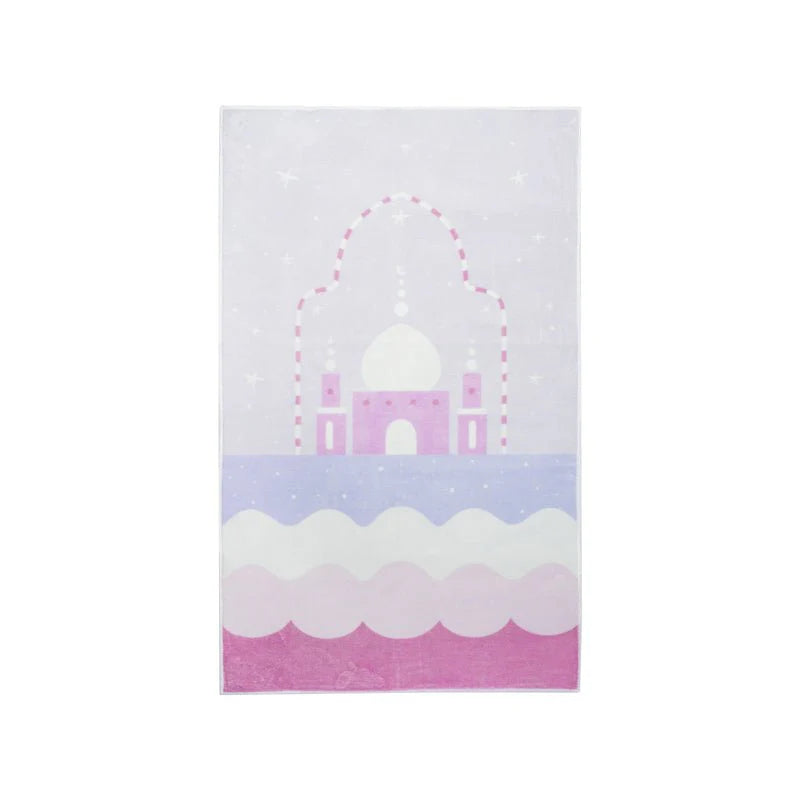 Prayer Mat with Prayer Dress - pink