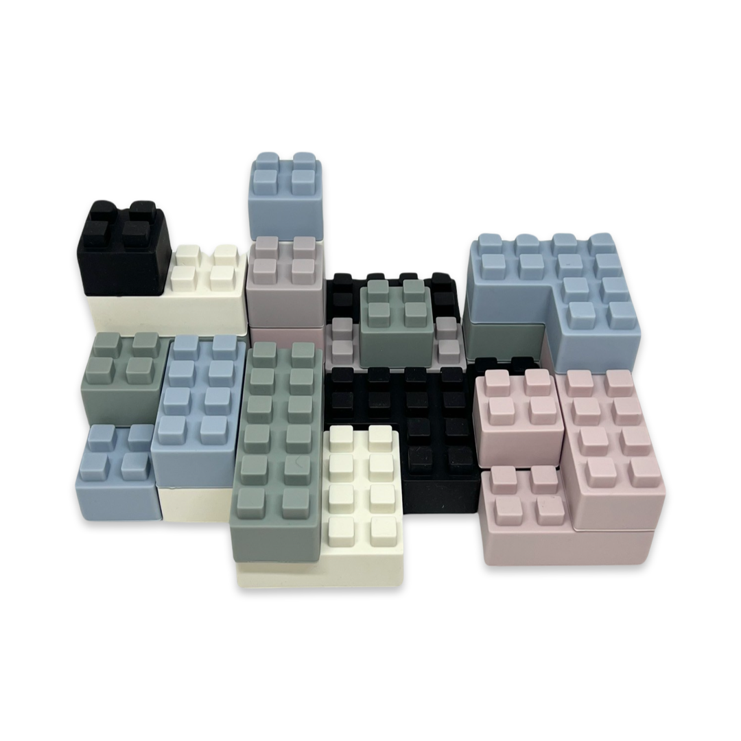 Silicone building blocks