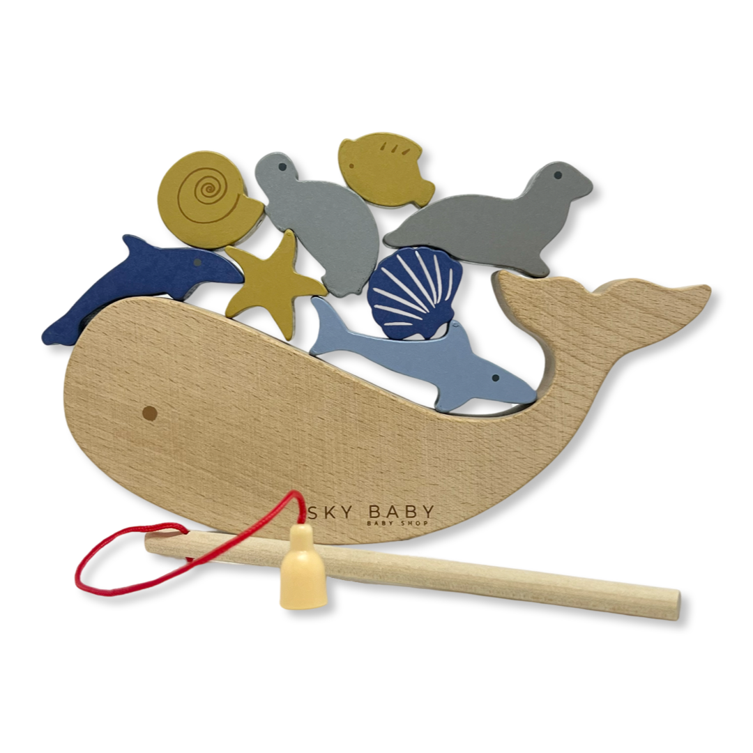 Fishing stacking toy