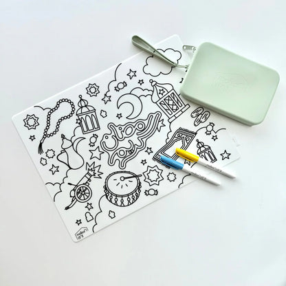 Kids Coloring Placemat