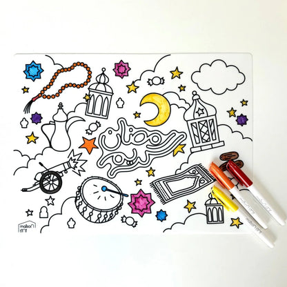 Kids Coloring Placemat