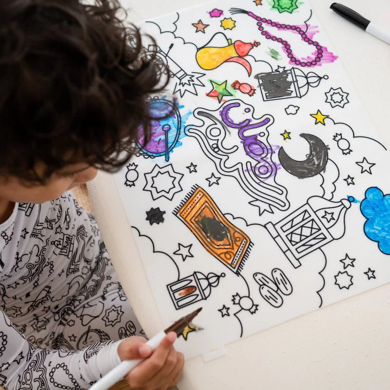 Kids Coloring Placemat