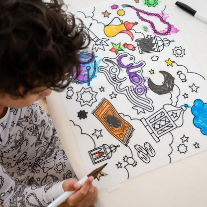 Kids Coloring Placemat