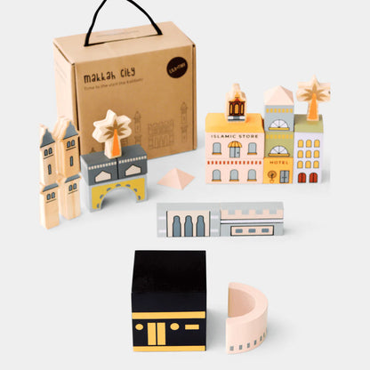 Makkah City Wooden Set