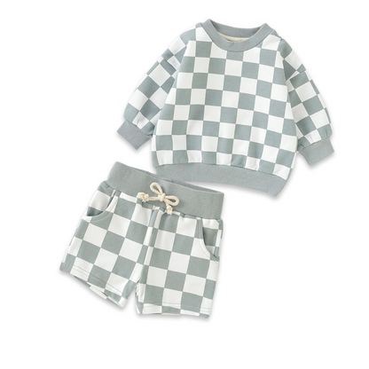 checkered set