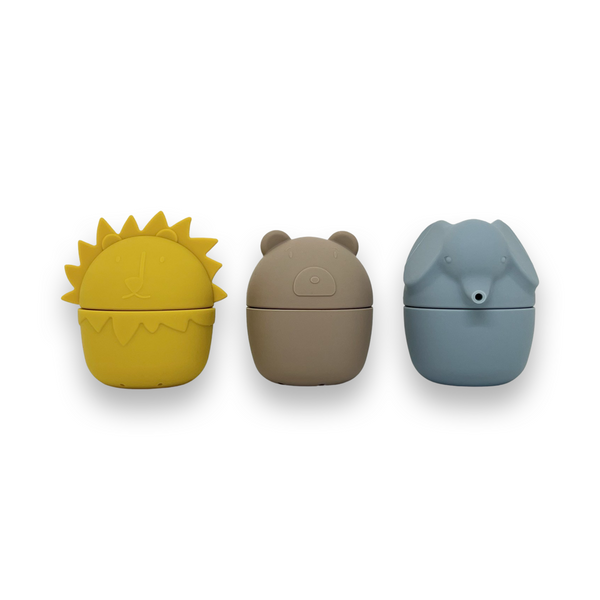 Animal bath toy 3 pack